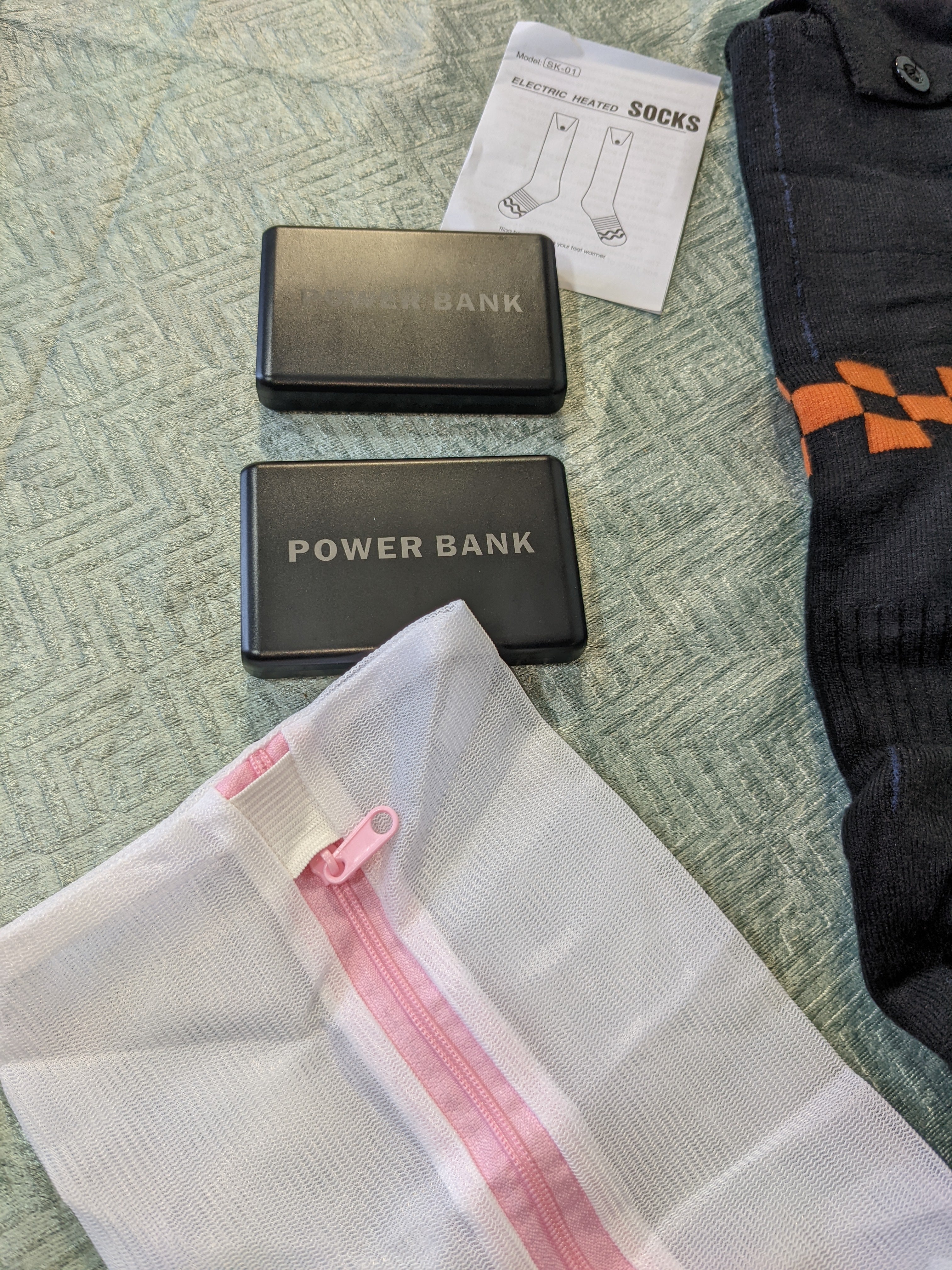 Open Box New Heated Socks For Winter Mens 10-12 (7537081975022)